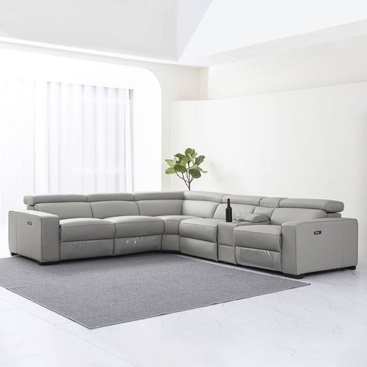 121 Wide Genuine Leather Symmetrical Modular Corner Sectional Latitude Run MMO7_H0JCA51