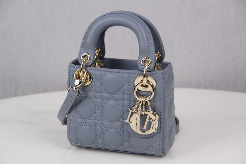 DIOR MICRO Lady Dior Bag.