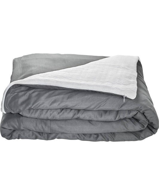 48x72 12lbs Cooling Weighted Blanket Gray - Tranquility TVN8_V7EYI69