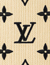 LOUIS VUITTON
Neverfull leather and cotton-blend tote bag