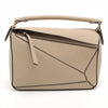 Loewe Sand Grained Leather Small Puzzle Bag