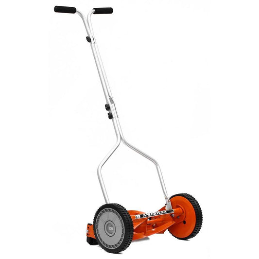 14 in. 4-Blade Manual Walk Behind Reel Lawn Mower YKZ2_X3WUZ19