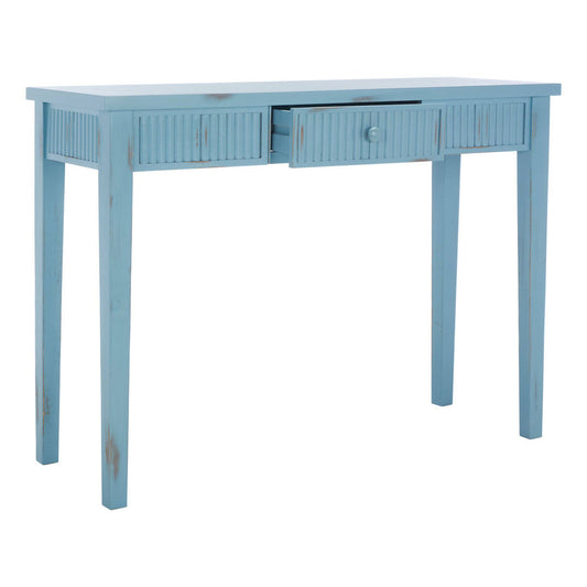 43.25 Console Table Highland Dunes Color: Blue GEC1_W1MAE02