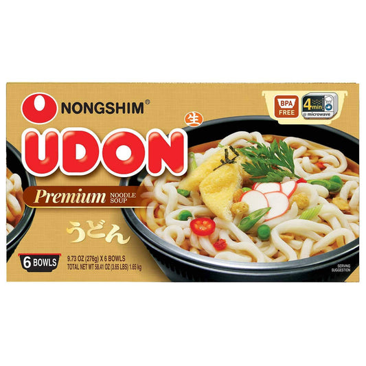 2 Pack | Nongshim Udon Noodle Soup Bowl, 9.73 oz, 6-Count MWQ1_O3WFH05