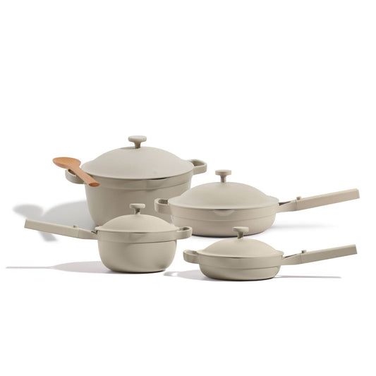 4-Piece Cookware Set from Our Place Full-Size and Mini Always Pan and Perfect Pot Set ZLE6_M7ZIF81