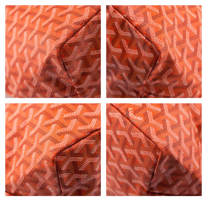 Orange Goyard St-Louise PM Style Tote Bag (CTF10) #8679