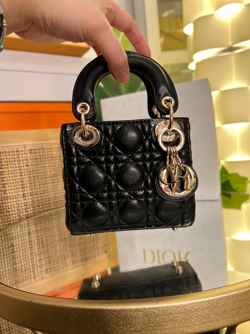 DIOR MICRO Lady Dior Bag