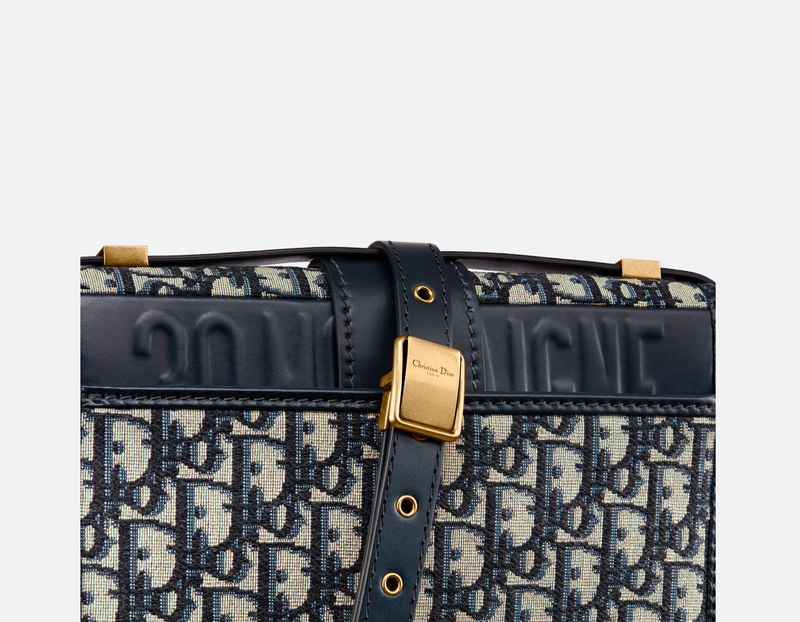 30 MONTAIGNE BAG Blue Dior Oblique Jacquard – mivgarvge