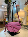 Loewe Pink Mini Gate Leather Crossbody Bag