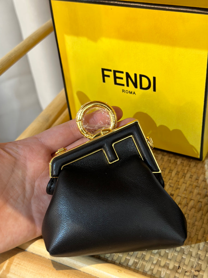 FENDI Nano Fendi First Charm Black