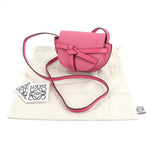 Loewe Pink Mini Gate Leather Crossbody Bag