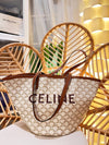 Large Couffin in Triomphe Canvas Celine Print